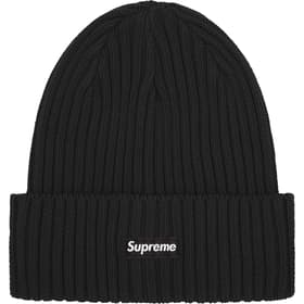 Supreme Overdyed Beanie Black