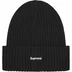 Supreme Overdyed Beanie - Black (front)