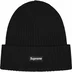 Supreme Overdyed Beanie - Black (front)
