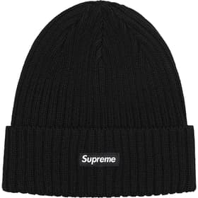 Supreme Overdyed Beanie Black