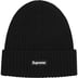 Supreme Overdyed Beanie - Black (front)