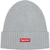 Supreme Overdyed Beanie - Grey (front)