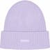 Supreme Overdyed Beanie - Lavender (front)