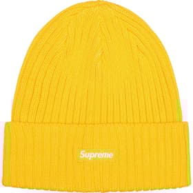 Supreme Overdyed Beanie Lemon