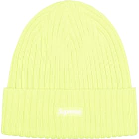 Supreme Overdyed Beanie Light Lime