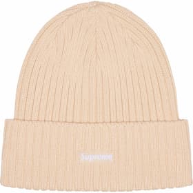 Supreme Overdyed Beanie Light Tan