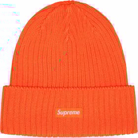 Supreme Overdyed Beanie Orange