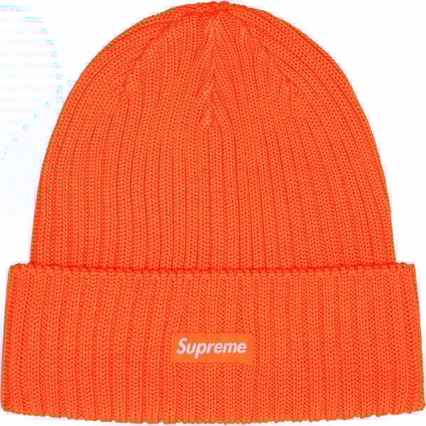 Supreme Overdyed Beanie - Orange (front)