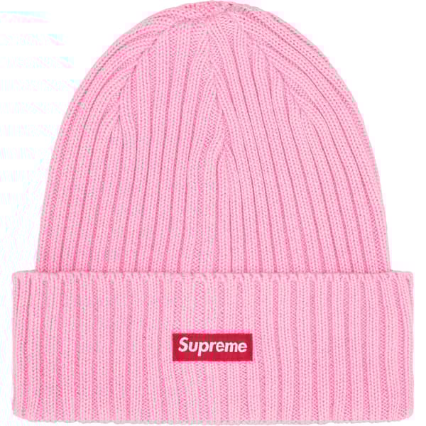 Supreme Overdyed Beanie - Pink (front)