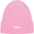 Supreme Overdyed Beanie - Pink (front)