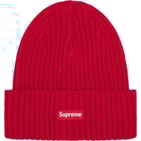 Supreme Overdyed Beanie Red
