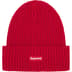 Supreme Overdyed Beanie - Red (front)