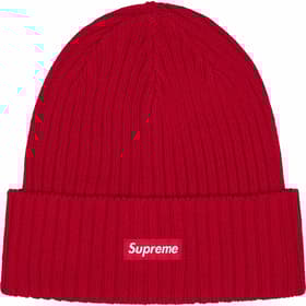 Supreme Overdyed Beanie Red