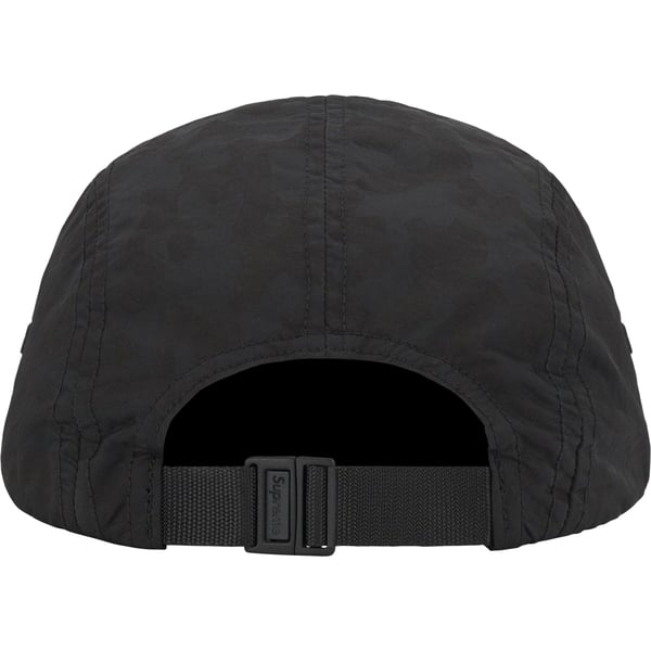 Supreme Overdyed Camo Nylon Camp Cap - Black (front)