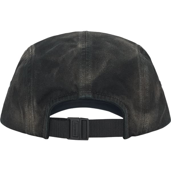 Supreme Overdyed Camp Cap - Black (front)
