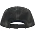 Supreme Overdyed Camp Cap - Black (front)
