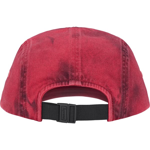 Supreme Overdyed Camp Cap - Red (front)