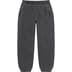 Supreme Overdyed S Logo Sweatpant - Black (front)