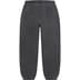 Supreme Overdyed S Logo Sweatpant - Black (front)