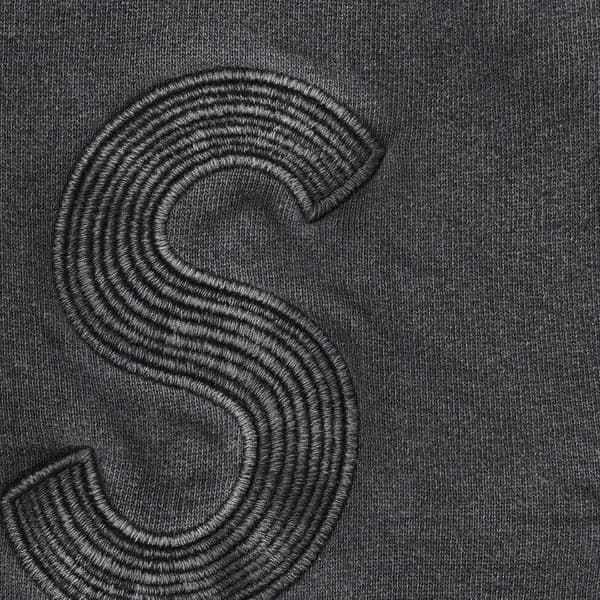 Supreme Overdyed S Logo Sweatpant - Black (front)