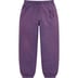 Supreme Overdyed S Logo Sweatpant - Purple (front)