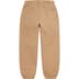 Supreme Overdyed S Logo Sweatpant - Tan (front)