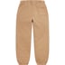 Supreme Overdyed S Logo Sweatpant - Tan (front)