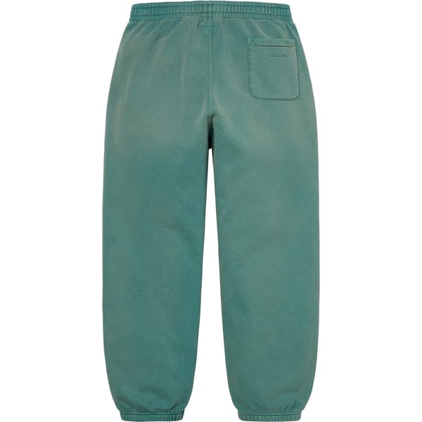 Supreme Overdyed S Logo Sweatpant - Teal (front)