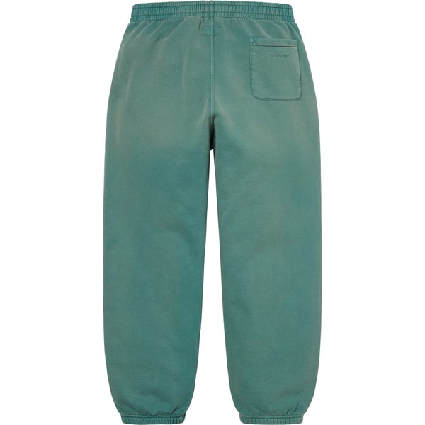 Supreme Overdyed S Logo Sweatpant - Teal (front)