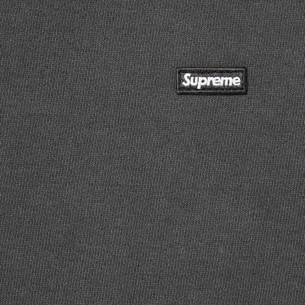 Supreme Overdyed Small Box Sweatshort - Black (front)