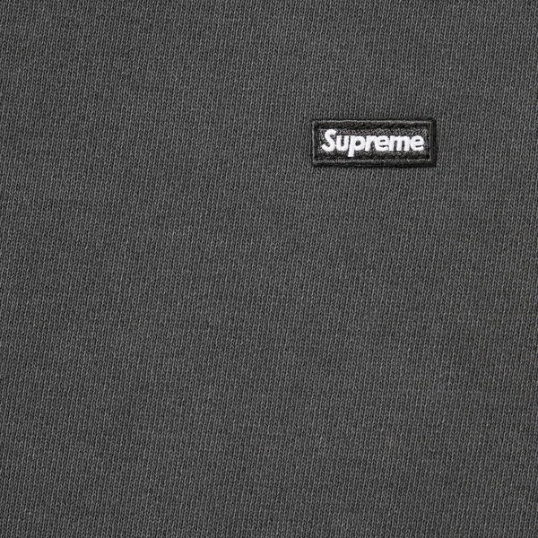 Supreme Overdyed Small Box Sweatshort - Black (front)