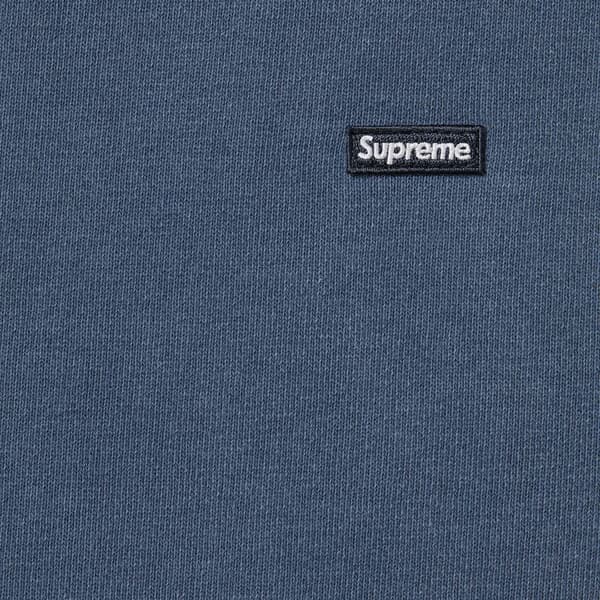 Supreme Overdyed Small Box Sweatshort - Dark Slate (front)