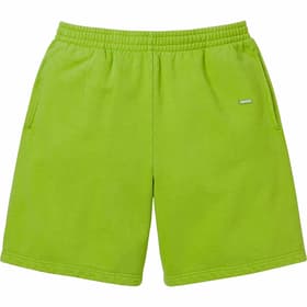 Supreme Overdyed Small Box Sweatshort Lime