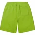 Supreme Overdyed Small Box Sweatshort - Lime (front)