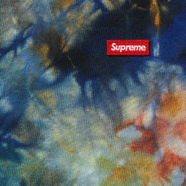 Supreme Overdyed Small Box Sweatshort - Multicolor (front)