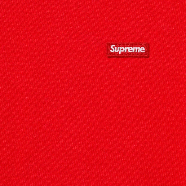 Supreme Overdyed Small Box Sweatshort - Red (front)