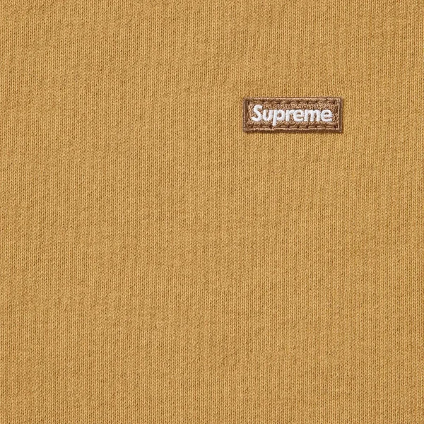 Supreme Overdyed Small Box Sweatshort - Sand (front)