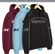 Supreme Overlock Hooded Sweatshirt