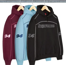 Supreme Overlock Hooded Sweatshirt