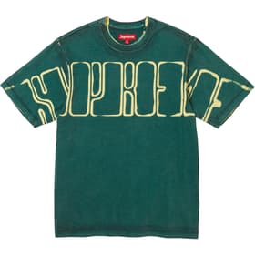 Supreme Overprint Knockout S/S Top Dark Teal