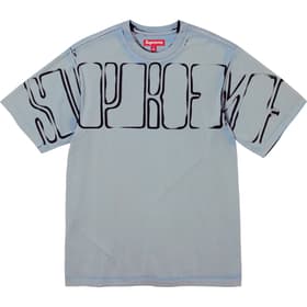 Supreme Overprint Knockout S/S Top Slate