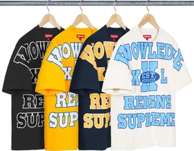 Supreme Overprint Knowledge S/S Top