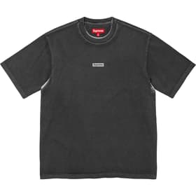 Supreme Overprint Small Box S/S Top Black