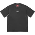 Supreme Overprint Small Box S/S Top - Black (front)