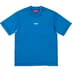 Supreme Overprint Small Box S/S Top - Blue (front)