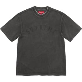Supreme Overprint S/S Top Black