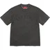 Supreme Overprint S/S Top - Black (front)