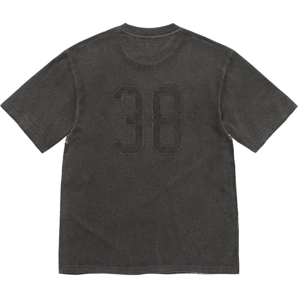 Supreme Overprint S/S Top - Black (front)