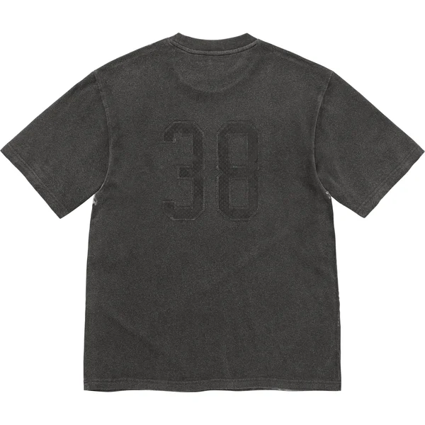 Supreme Overprint S/S Top - Black (front)