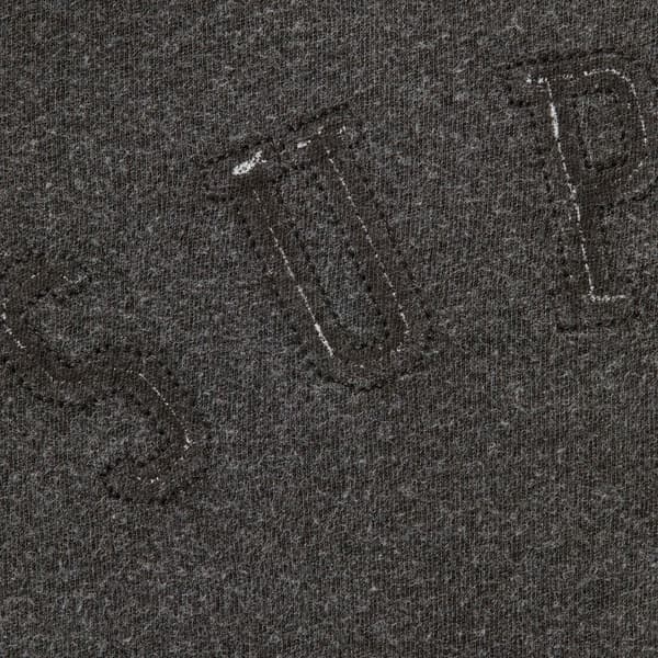 Supreme Overprint S/S Top - Black (front)